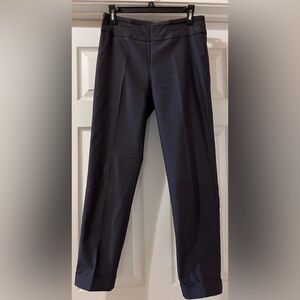 Business casual, stretch straight legged grey pants by Tribal .